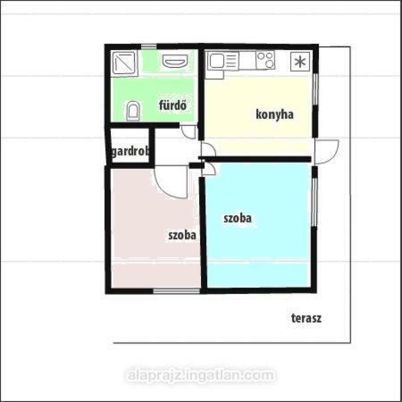 Lelle-Kert Apartman 02 Balatonlelle Luaran gambar